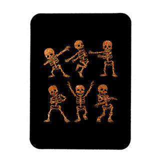 Dansend Skelet Dabbing Skeletten Dansgeschenk Magneet