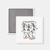 Dansend Skelet Droge Botten komen tot leven Bijbel Magneet (Voorkant / Achterkant)