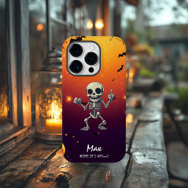 Dansend Skelet - Grappig Spookplezier Het Hele Jaa Case-Mate iPhone 14 Pro Hoesje