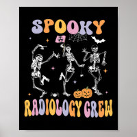 Dansend Skelet Griezelige Radiologie Crew Röntgen