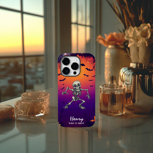 Dansend Skelet - Griezelige Sfeer Het Hele Jaar Case-Mate iPhone 14 Pro Hoesje