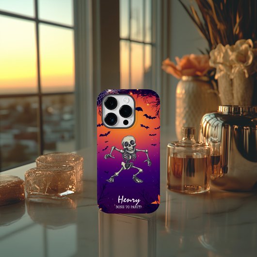 Dansend Skelet - Griezelige Sfeer Het Hele Jaar Case-Mate iPhone Case