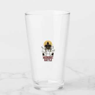 Dansend Skelet Halloween Geheime Kasteel Vintage G Glas