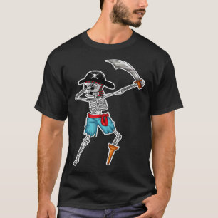Dansend Skelet I DAB I Dabbing I Pirate T-shirt