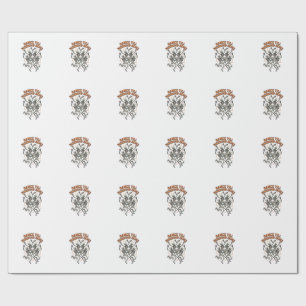 Dansend Skelet Shirt Vintage Grappig Bot Dans Kuns Cadeaupapier