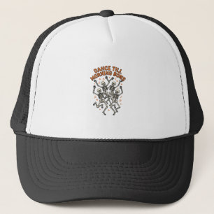 Dansend Skelet Shirt Vintage Grappig Bot Dans Kuns Trucker Pet