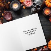  dansend skelet Spooky Gothic Kaart