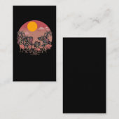 Dansend Skeleton Aloha Women Hawaï Visitekaartje (Voorkant / Achterkant)