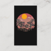 Dansend Skeleton Aloha Women Hawaï Visitekaartje (Voorkant)