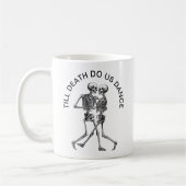 Dansend Skeleton Couple Koffiemok (Links)