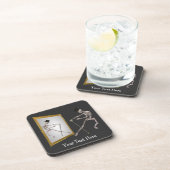 Dansend Skeleton Funny Onderzetter Set (Rechterzijde)