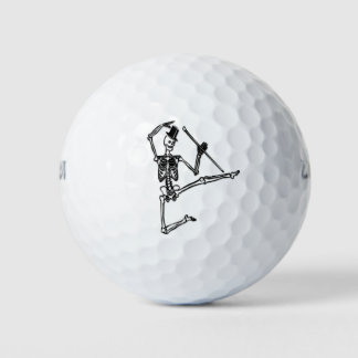 Dansend Skeleton Golfballen