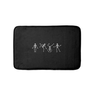 Dansend Skeleton Halloween Badmat