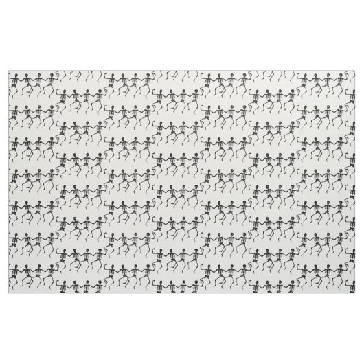 Dansend Skeleton Kwartet Halloween Thunder_Cove Stof (Fat Quarter)