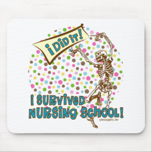 Dansend Skeleton Nursing School Survivor Muismat