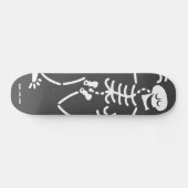 Dansend Skeleton Persoonlijk Skateboard (Horizontaal)