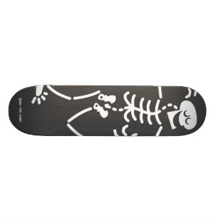 Dansend Skeleton Persoonlijk Skateboard