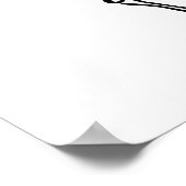 Dansend Skeleton Poster (Hoek)