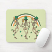 Dansend Skeletons St Patrick Muismat (Met muis)