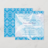 Dansend Starfish Ocean Blue Summer Vrijgezellenfee Kaart (Voorkant / Achterkant)