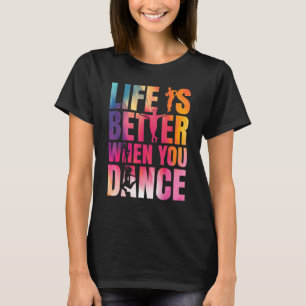 Dansend Street Dance Breakdans T-shirt