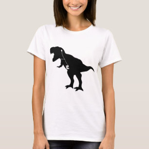 Dansend T-Rex-ontwerp T-shirt
