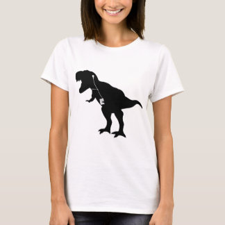 Dansend T-Rex-ontwerp T-shirt