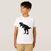 Dansend T-Rex-ontwerp T-shirt (Voorkant volledig)