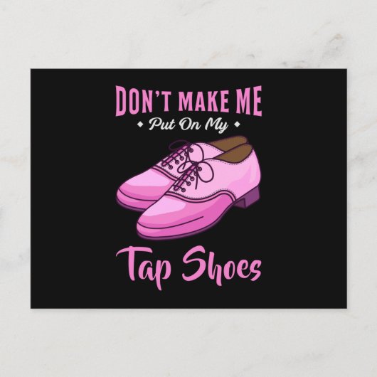 Dansend Tap laat koningin Dancer Disco Ballet Gift Briefkaart (Voorkant)