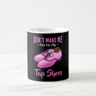 Dansend Tap laat koningin Dancer Disco Ballet Gift Koffiemok