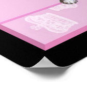 Dansend  ventilatorfantastisch design LeahG Poster (Hoek)