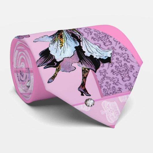 Dansend  ventilatorfantastisch design LeahG Stropdas (Opgerold)