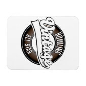 Dansend vintage all star logo magneet (Horizontaal)