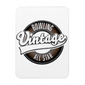 Dansend vintage all star logo magneet (Verticaal)