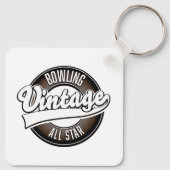 Dansend vintage all star logo sleutelhanger (Achterkant)