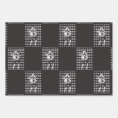 Dansend vriendin in het donker inpakpapier vel (Voorkant 3)