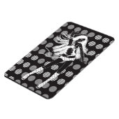 Dansend vriendin in het donker magneet (Linkerzijde)