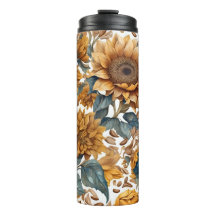 Dansend Zonnebloem Patronenontwerp