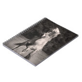 Dansende allions notitieboek (Linkerzijde)