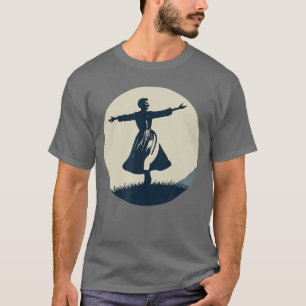 Dansende Alpiene Maria Sound of Music Familie Musi T-shirt
