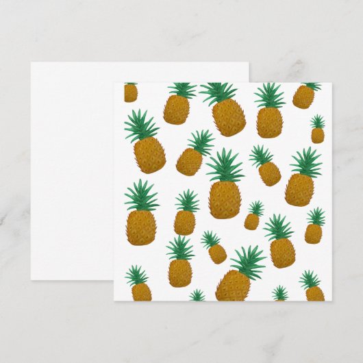 Dansende ananas (Voorkant / Achterkant)