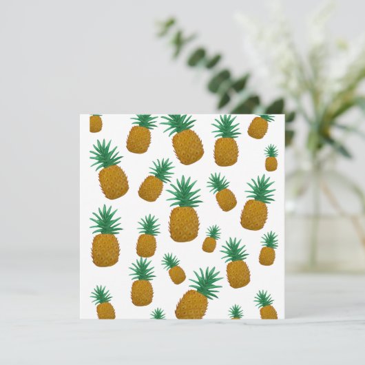 Dansende ananas (Staand voorkant)