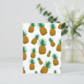 Dansende ananas briefkaart (Staand voorkant)