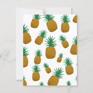 Dansende ananas briefkaart