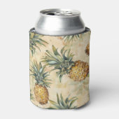 Dansende Ananas Drankkoeler Blikjeskoeler (Blikje Voorkant)