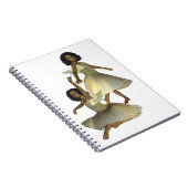 Dansende Angels notebook Notitieboek (Rechterzijde)