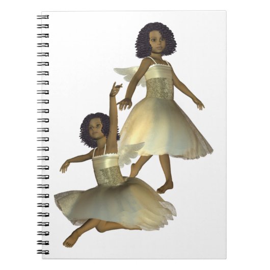 Dansende Angels notebook Notitieboek (Voorkant)