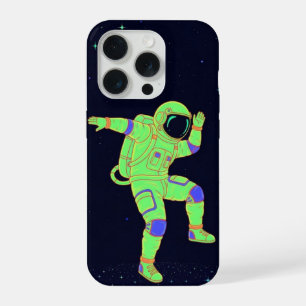 Dansende astronauten hoes  iPhone 15 pro case