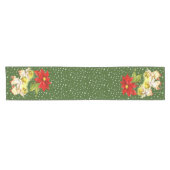 Dansende Baby Angels Kersttafel Runner Korte Tafelloper (Horizontaal)