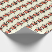 Dansende Bacon Cadeaupapier (Hoek)